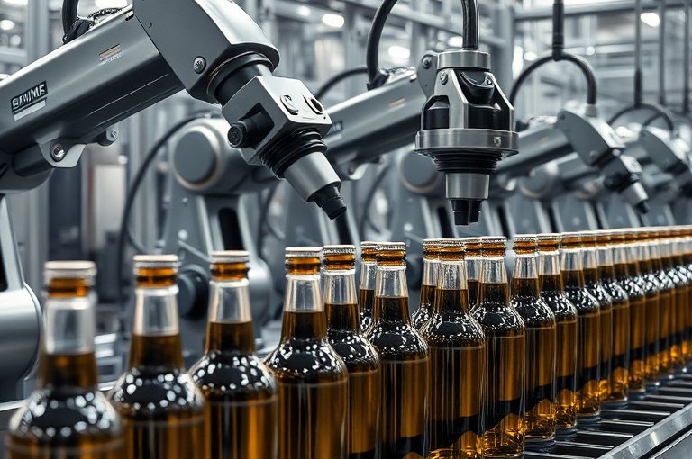 常州立柱機器手碼垛機高效節能解決方案