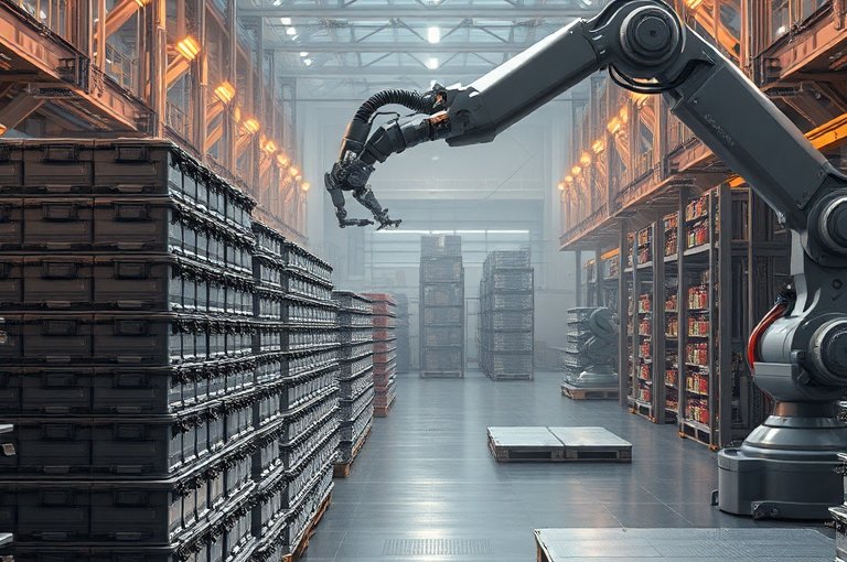 碼垛機器人蘇州自動化改造：精準控制提高效率降低成本