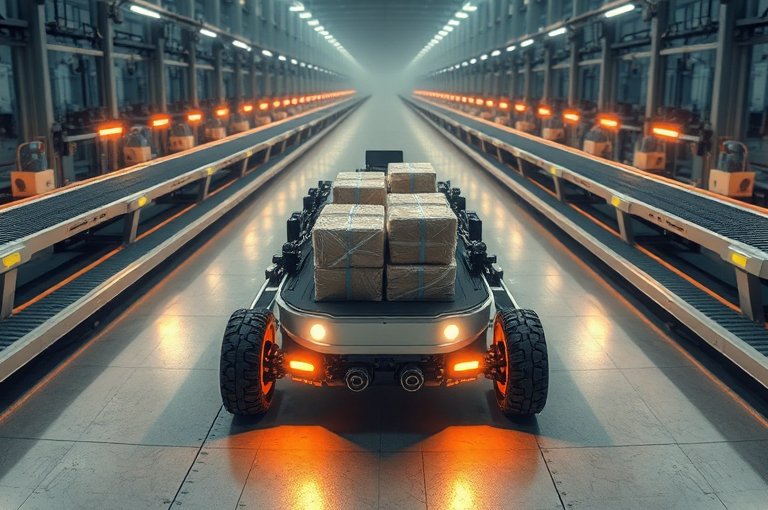 高效立柱碼垛機器人設備助力生產線