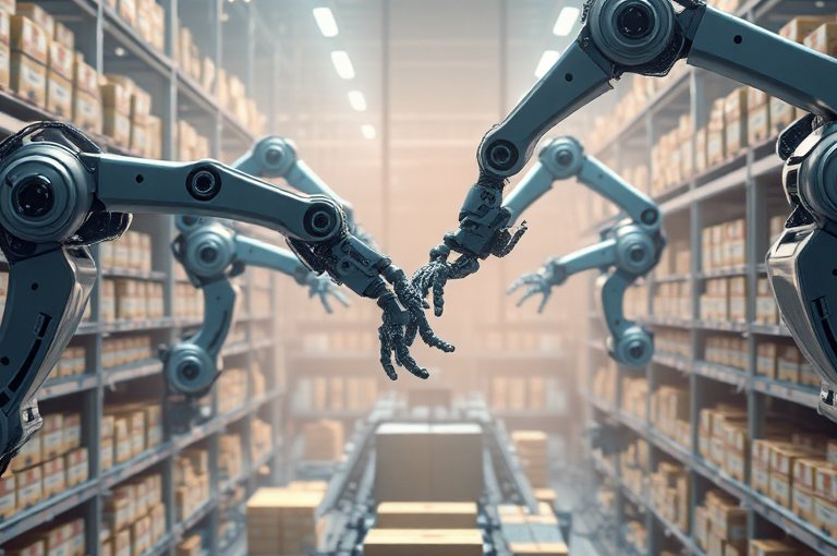 常州化肥碼垛機(jī)械手助力高效自動化生產(chǎn)