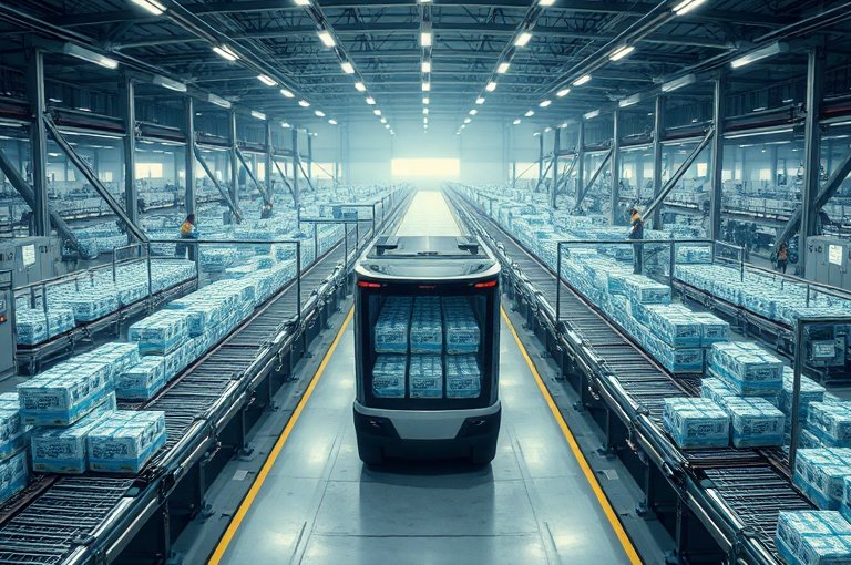 智能碼垛機助力工廠自動化升級